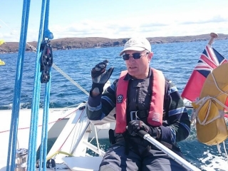 The skipper and author